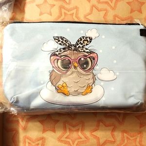 Owl Makeup Bag, NWT